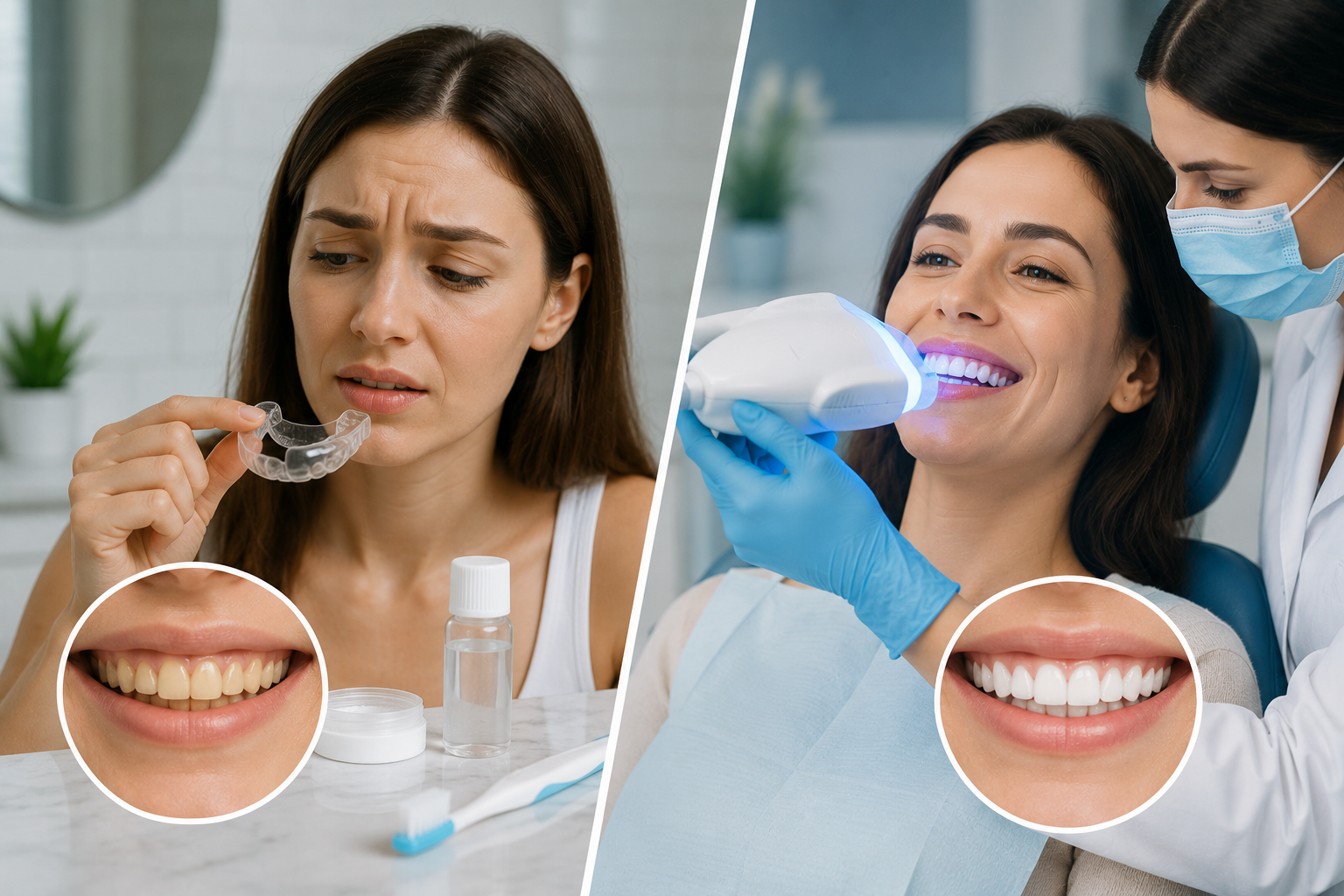 DIY vs. Professional Teeth Whitening