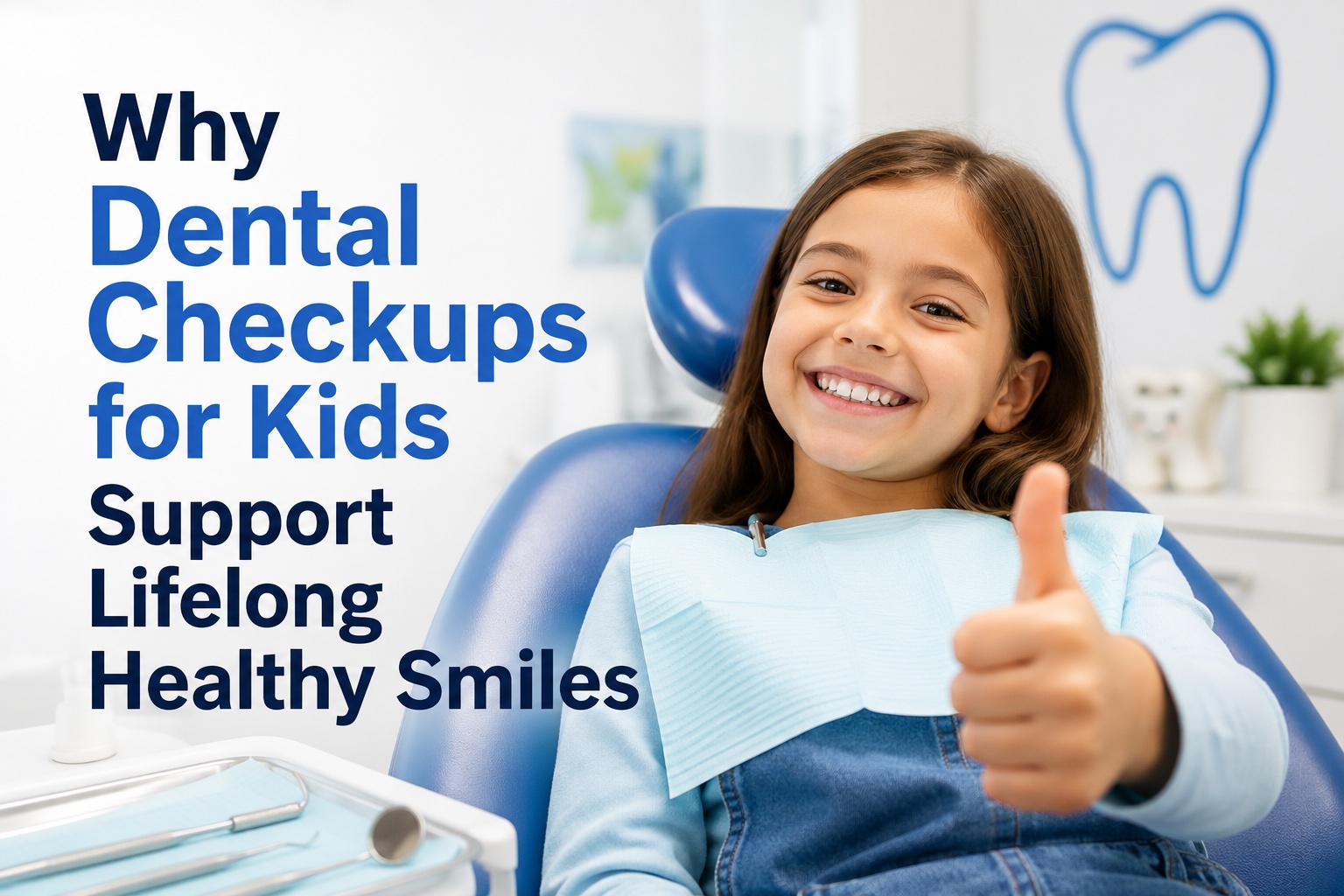 Why Dental Checkups for Kids Support Lifelong Healthy Smiles